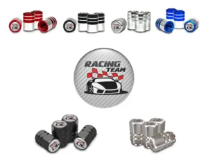Rim Valve Covers for Trucks Customizable Style